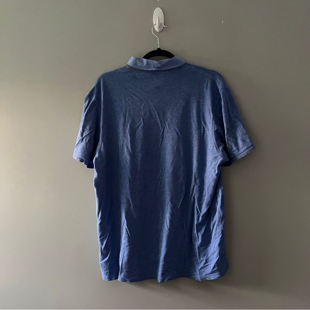 Ted Baker blue knit polo size 7 - Picture 2 of 5